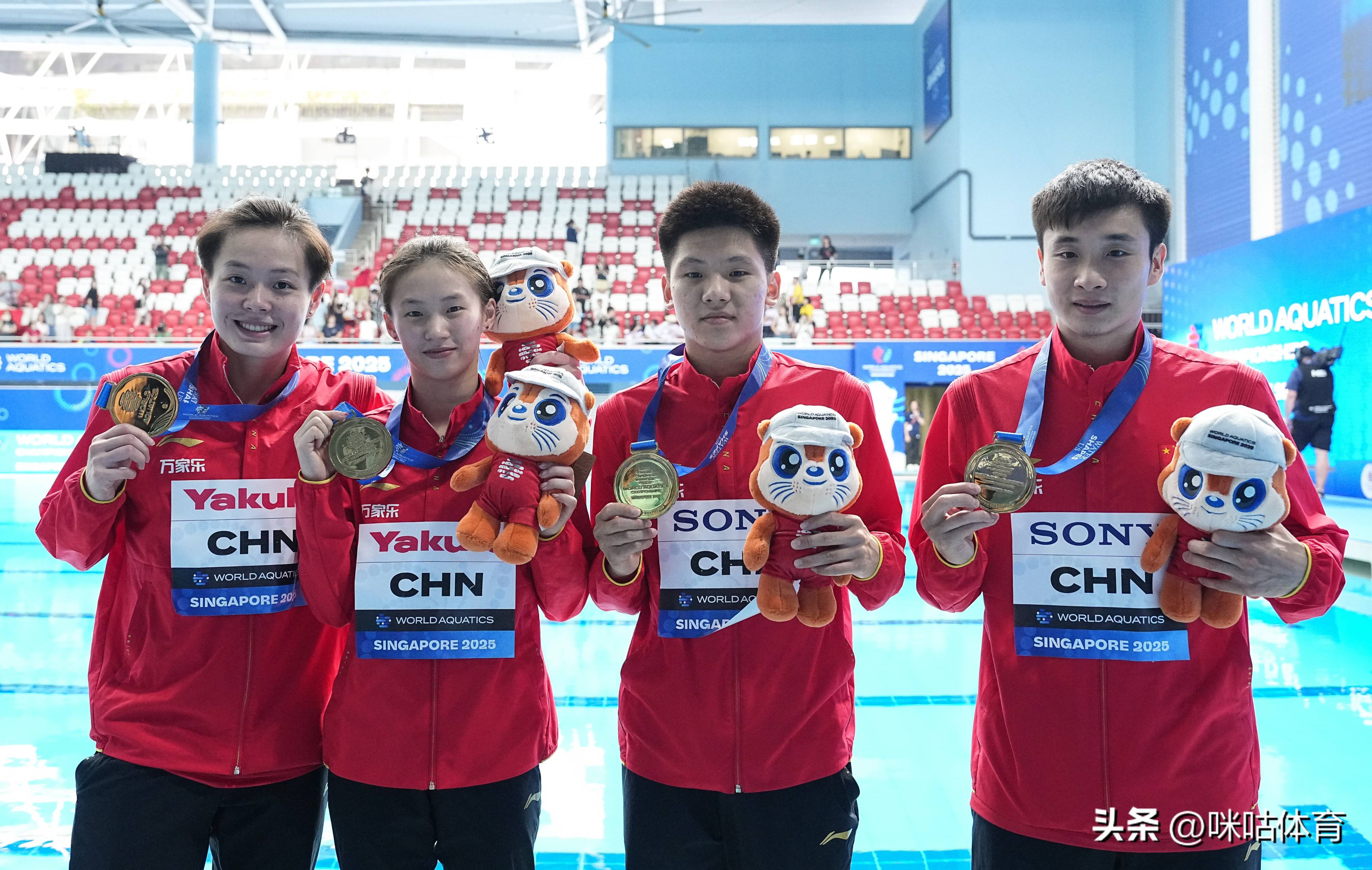 PG电子娱乐-中国游泳队勇夺四枚奖牌，实力惊人